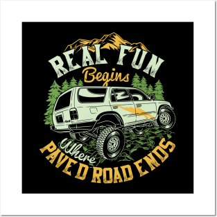 Real fun begins Posters and Art